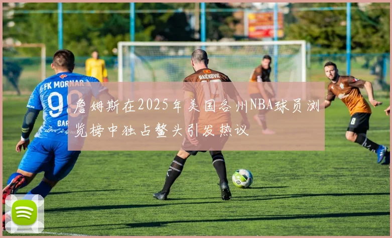 詹姆斯在2025年美国各州NBA球员浏览榜中独占鳌头引发热议