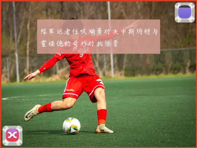绿军记者惊叹湖勇对决中斯玛特与霍福德的奇妙对抗场景